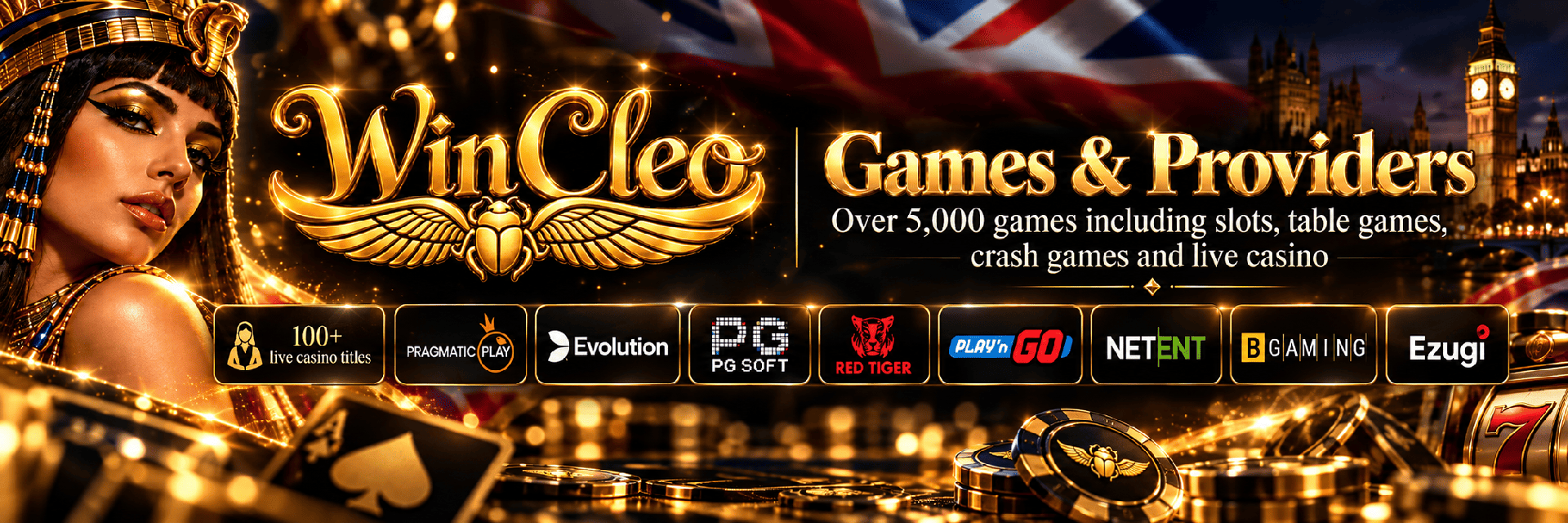 WinCleo Casino providers