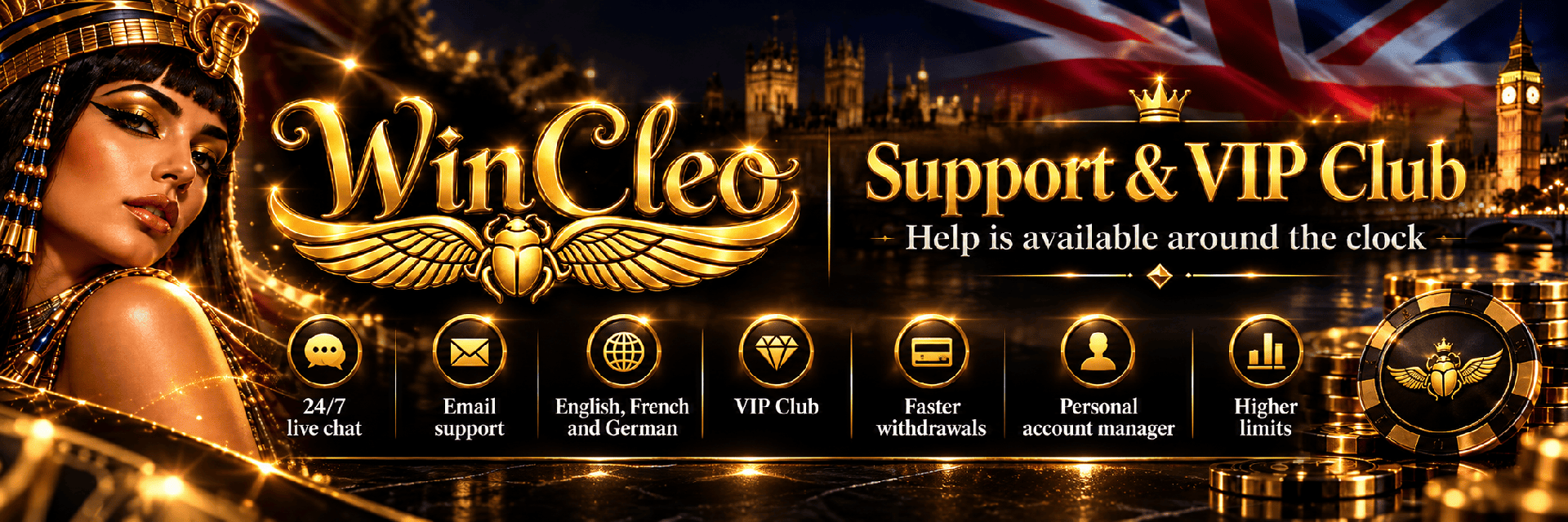 WinCleo Casino vip